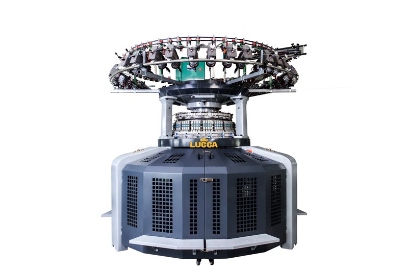 High Pile Open Width Jacquard Knitting Machine
