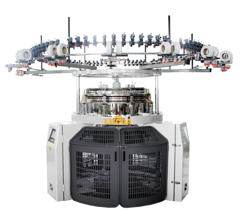 Single Jersey Computerized Jacquard Textile Machine